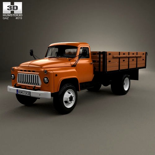 GAZ 53 Flatbed Truck 1965