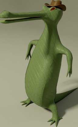 Bold gavial