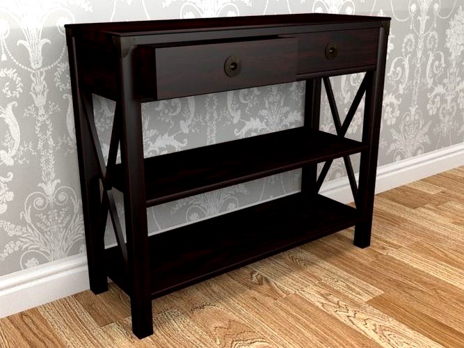 Laura Ashley Balmoral Chestnut Console Table