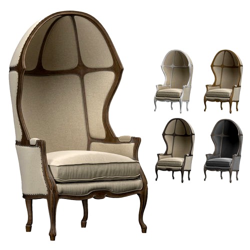 ARMCHAIR WITH VERSAILLES DOME