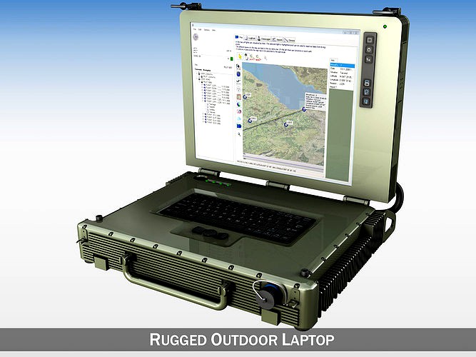 Rugged Military outdoor laptop