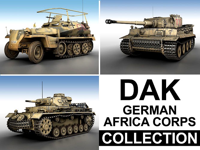 Deutsches Afrika Korps - DAK - Collection