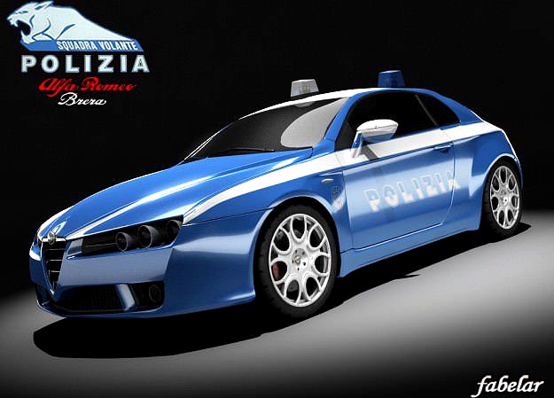 Alfa Brera Polizia