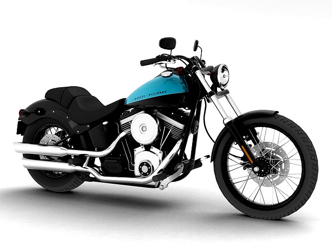 Harley-Davidson FXS Softail Blackline 2012