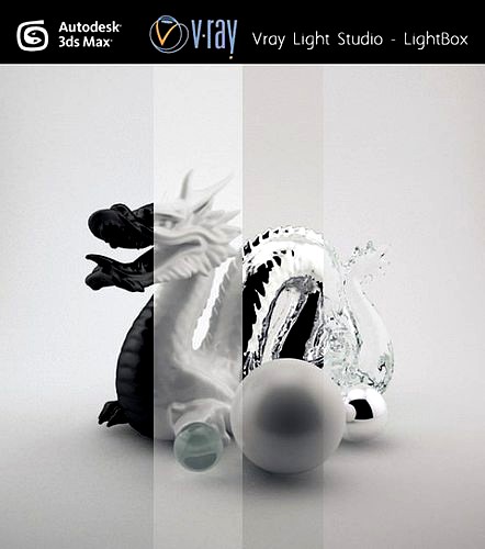 Studio Light Setup VRAY