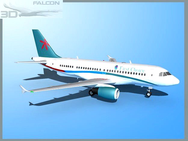 Falcon3D A319 First Choise Airways