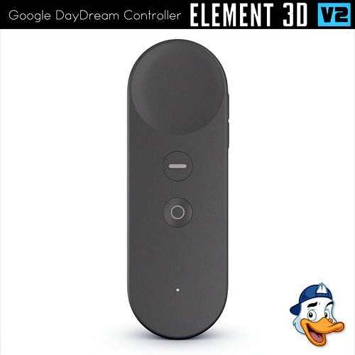 Google DayDream Controller for Element 3D