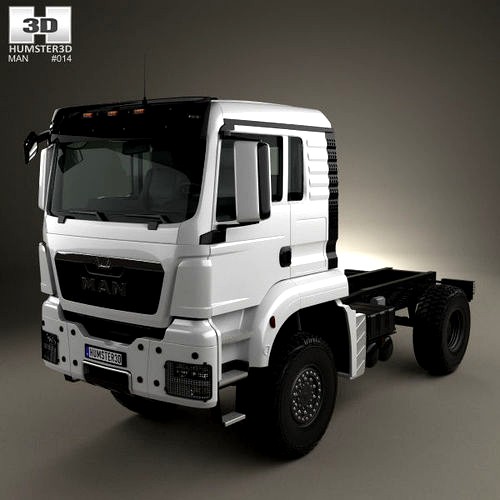 MAN TGS 4x4 L cab Tractor Truck 2007