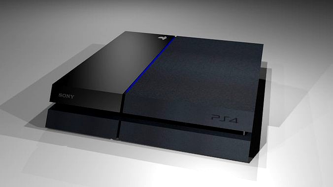 Sony PlayStation 4 - Low-poly