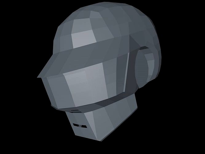 Daft Punk Thomas helmet 3D model