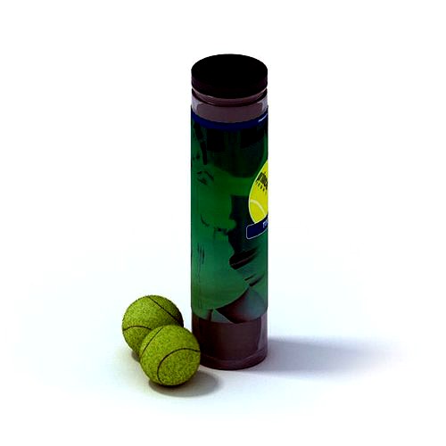 Tube Of Tennis Balls