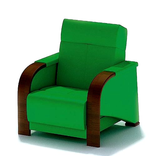 Green Classic Armchair