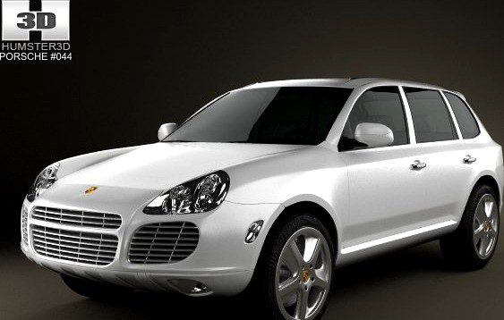 Porsche Cayenne S 2003 3D Model