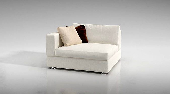 White Modern Couch