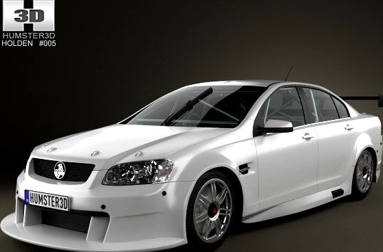 Holden Commodore V8 Supercar 2012 3D Model