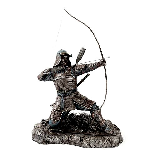 Bronze Samurai Statue