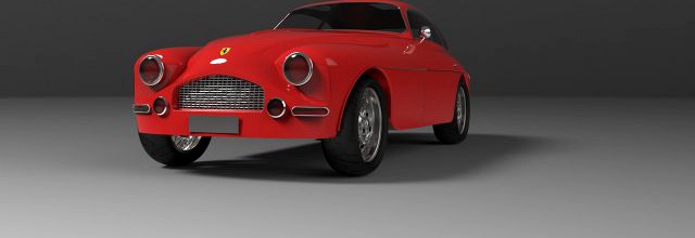 Ferrari Berlinetta 1950 3D Model