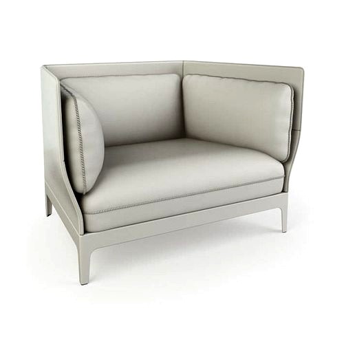 Retro Grey Arm Chair