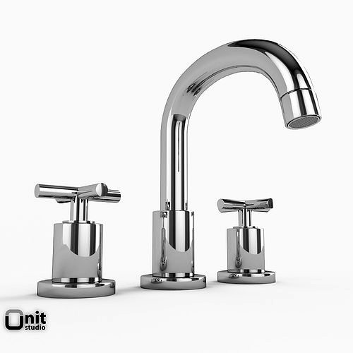 Washbasin Tap Helix series by Hudson Reed Deck mount