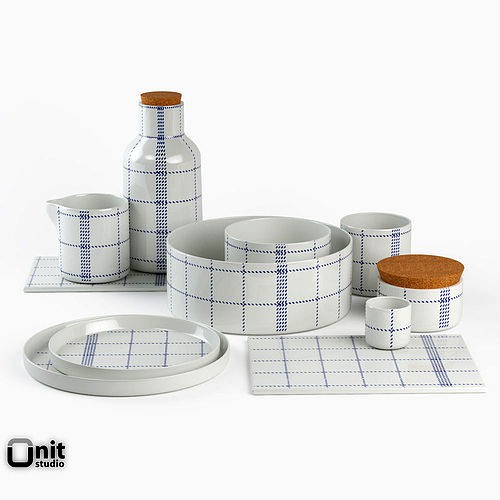 Mormor Blue Dinnerware Normann Copenhagen