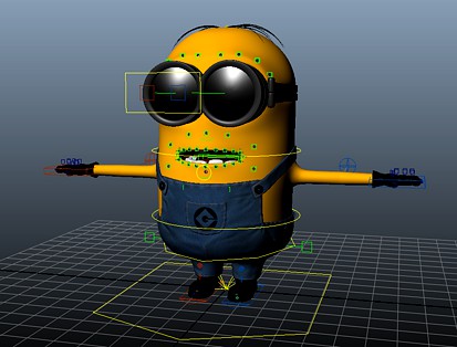 Minion rigging character