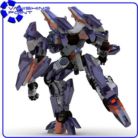 Goliath Robot Mech for Poser