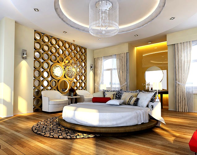 3D Models Photoreal bedroom floor Apartment