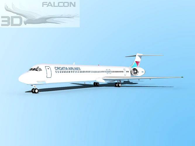 Falcon3D MD-80  Croatia Airlines