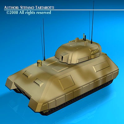 Electronic war Tank