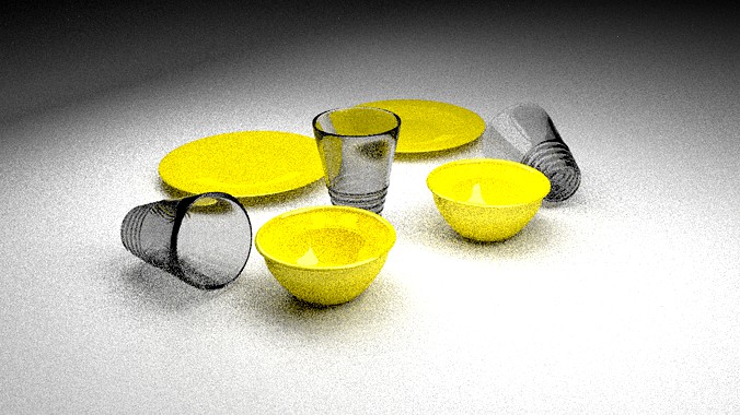 Neon Yellow Disheses