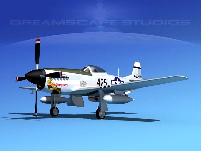 P-51D Mustang Miss Dangerous