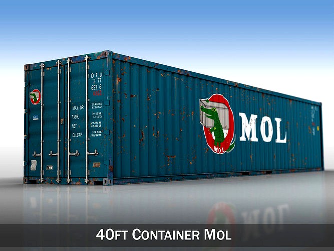 40ft Shipping Container - MOL