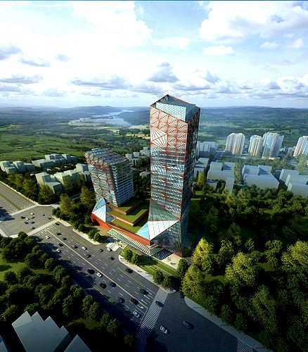 3d building 080
