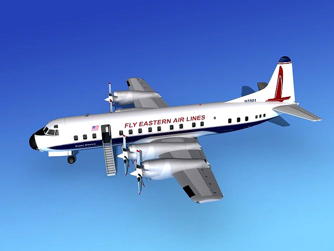 Lockheed L-188 Electra II HP Eastern Airlines 2