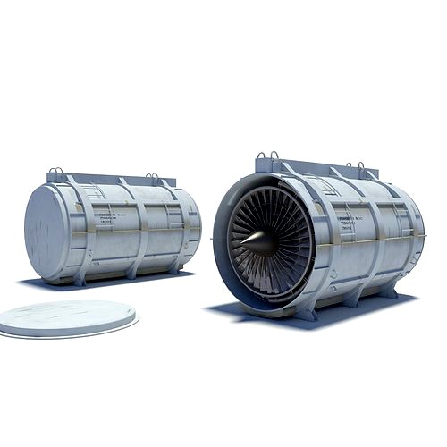 turbofan container