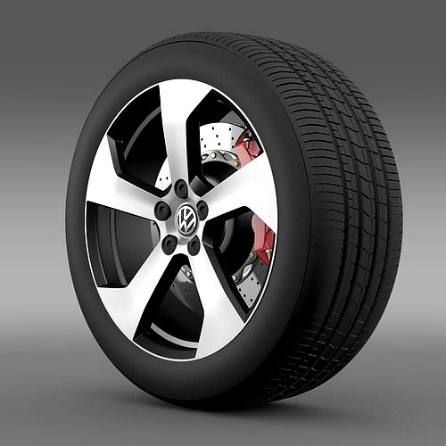 Volkswagen Golf GTI wheel