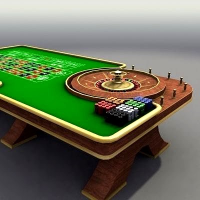 Casino Roulette Table