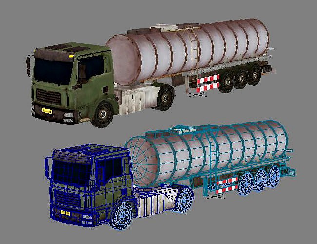 oil tank lorry