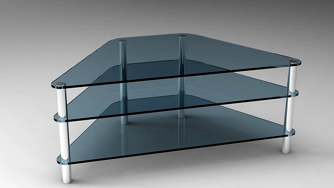 Glass TV Stand