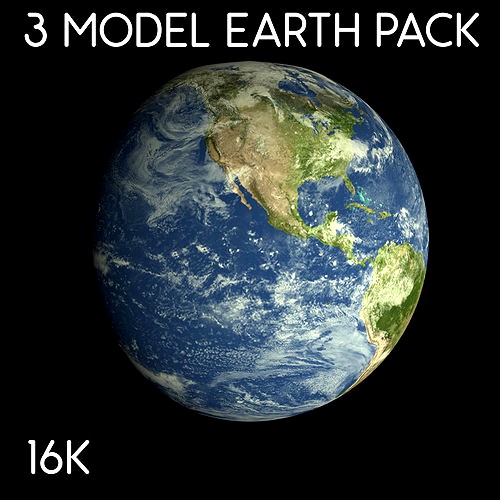 Animated 16K Earth Pack