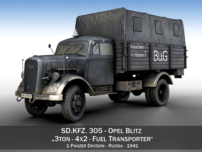 Opel Blitz 3ton - Fuel Transporter