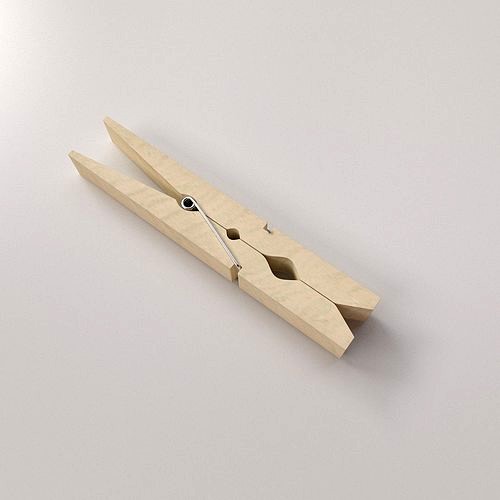 Wooden Clothespin