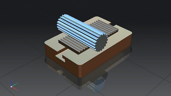 Rack  pinion simulation