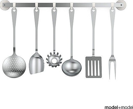 Alessi JM19 kitchen cutlery set