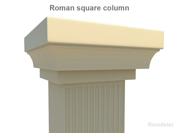 Roman Square column