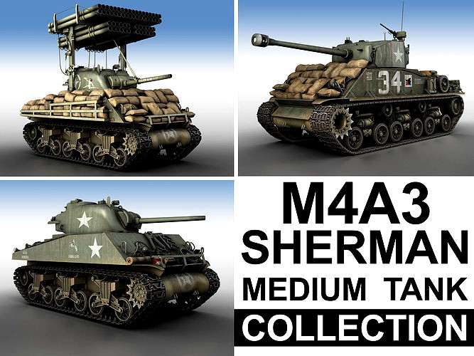 M4A3 Sherman - Collection