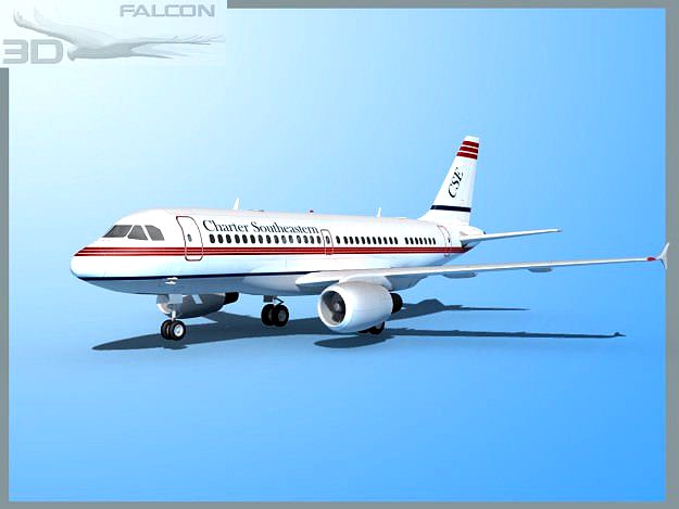 Falcon3D A319 Charter Southeastern