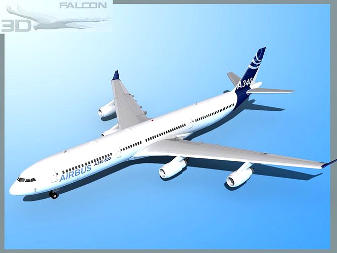 Falcon3D A340-600 Airbus 2
