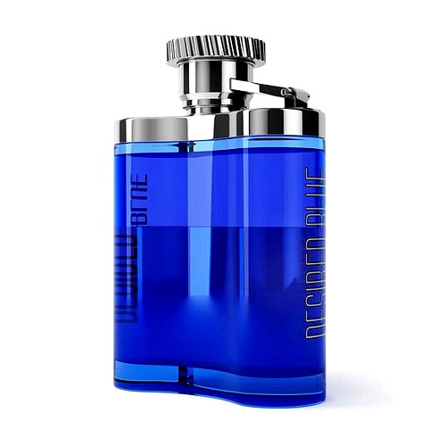 Bottle Of Blue Perfume For Men