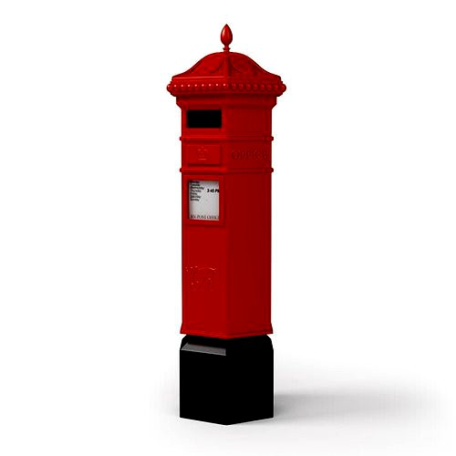 British Styled Post Box